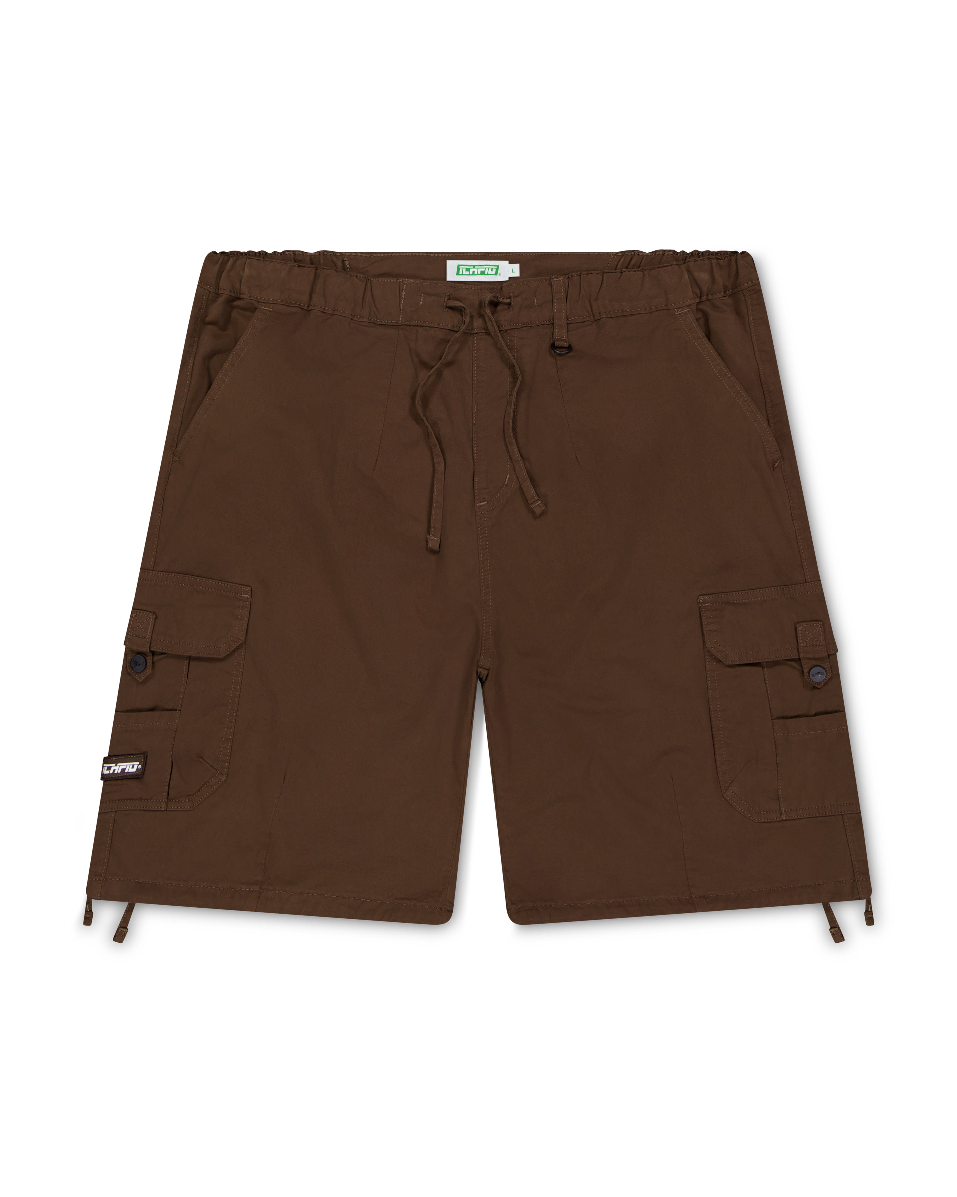 Para Cargo Shorts Washed Brown