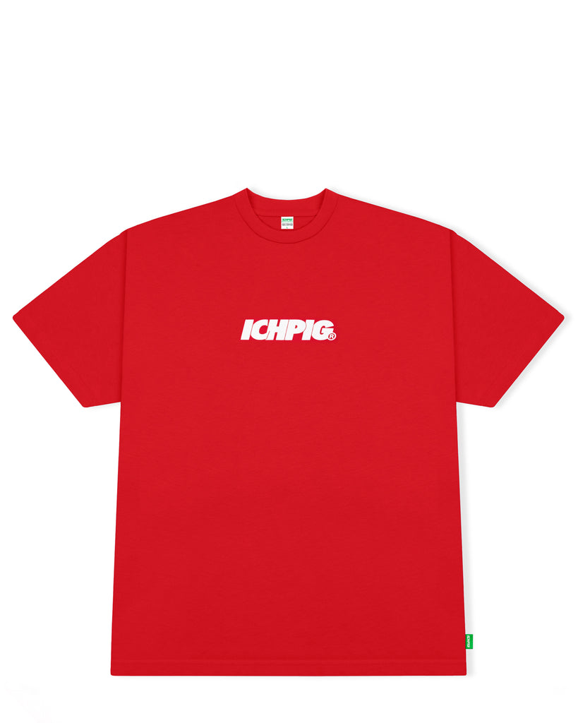 Sprinters Tee - Red / White