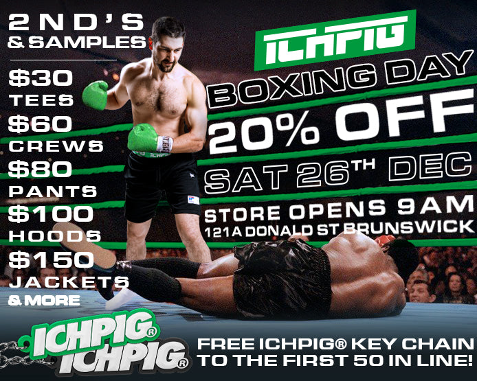 ICHPIG®️ BOXING DAY SALE + FAQs