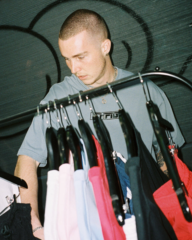 BTS: STRIKE TEE PHOTOSHOOT