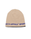 Sports Reversible Skull Beanie - Camel / Black