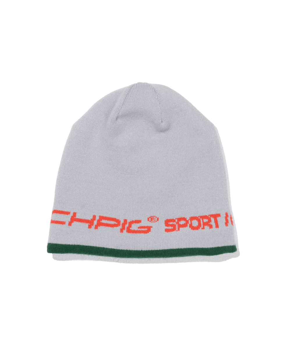 Sports Reversible Skull Beanie - Light Grey / Dark Teal