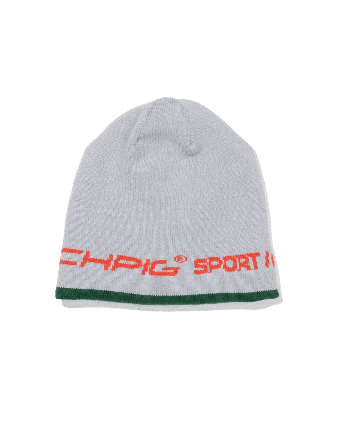 Sports Reversible Skull Beanie - Light Grey / Dark Teal