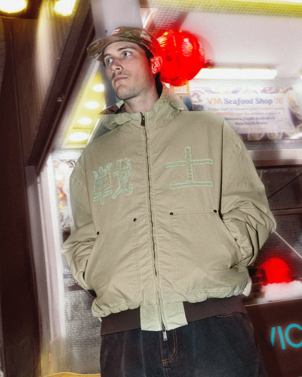 Warrior Canvas Jacket - Dune