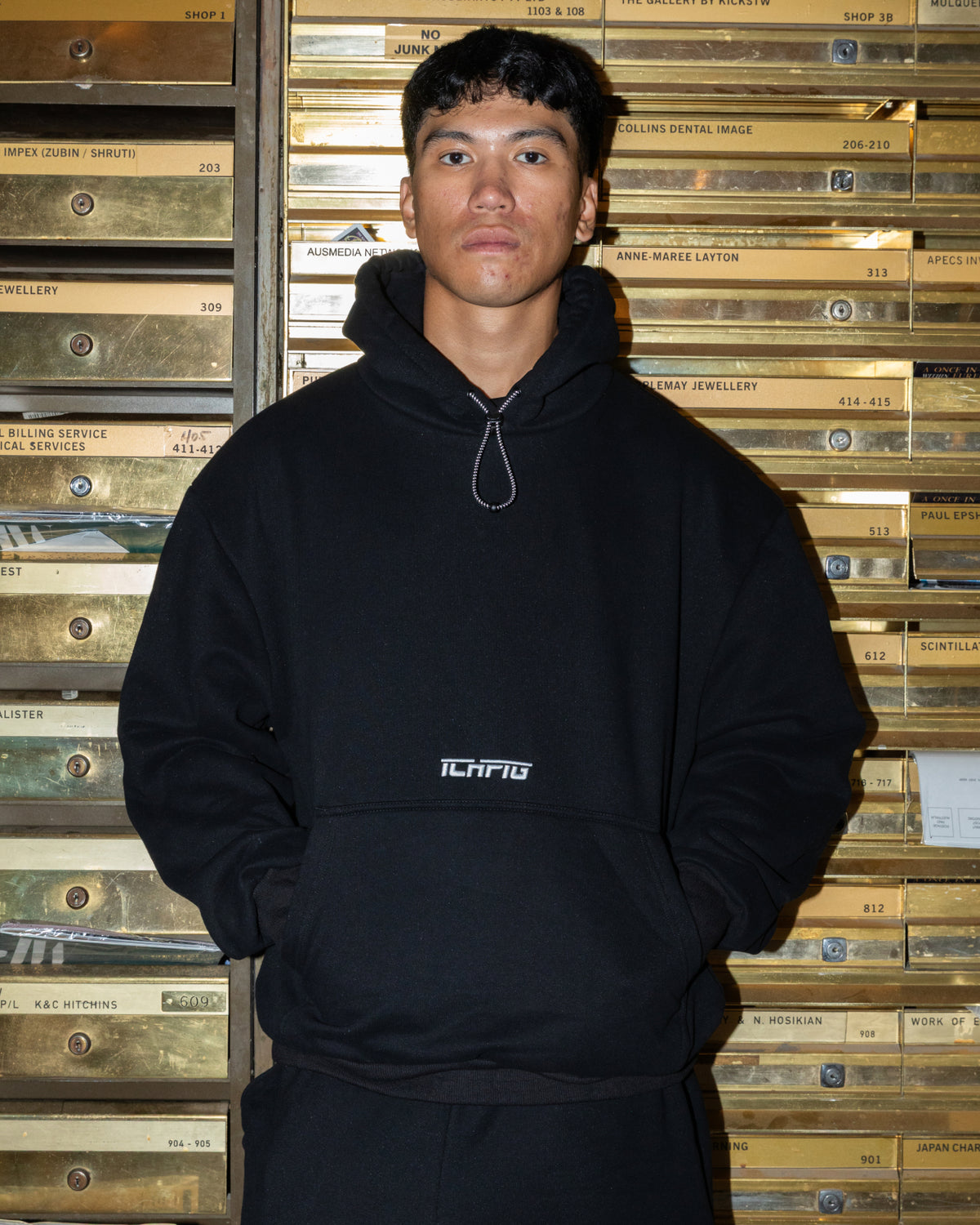 Strike Cinch-Up Hood - Black