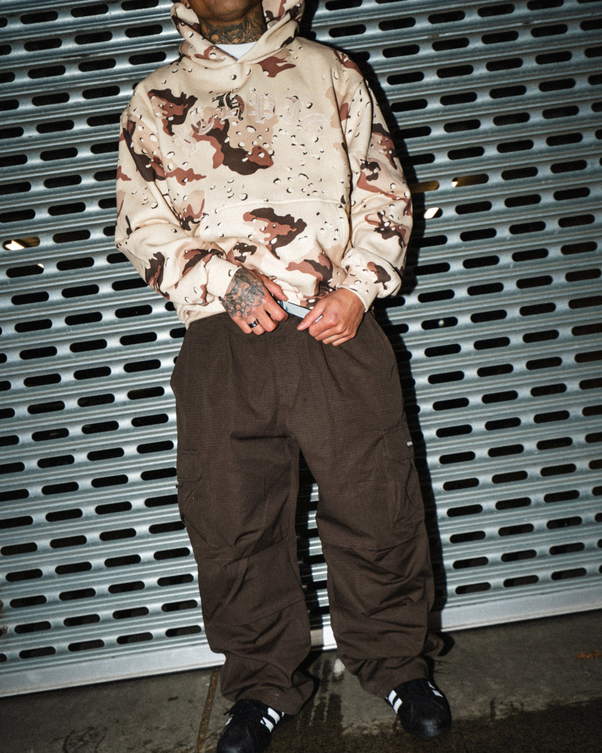 Ripstop Cargo Pants - Dark Brown