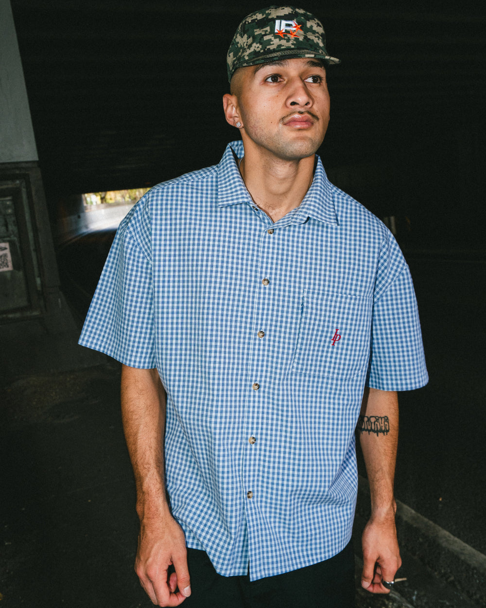 Heritage Plaid Shirt - Sky / Royal