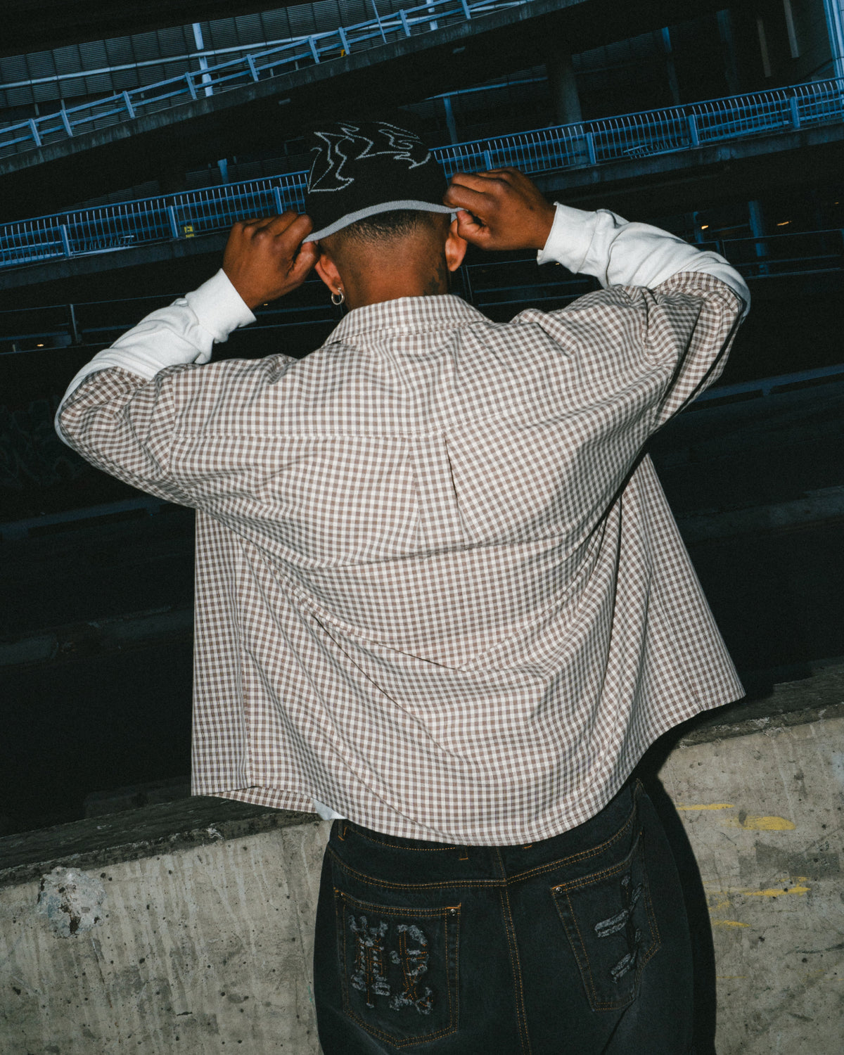 Heritage Plaid Shirt - Cream / Umber