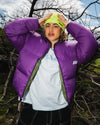 Odyssey Reversible Puffer Jacket - Olive / Grape