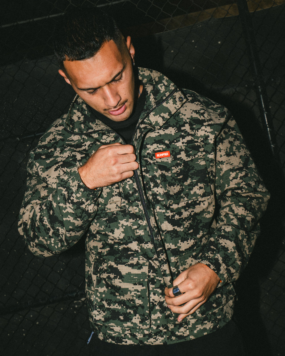 Cargo Field Jacket - Jungle