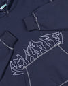 Razor Contrast Hood - Ink