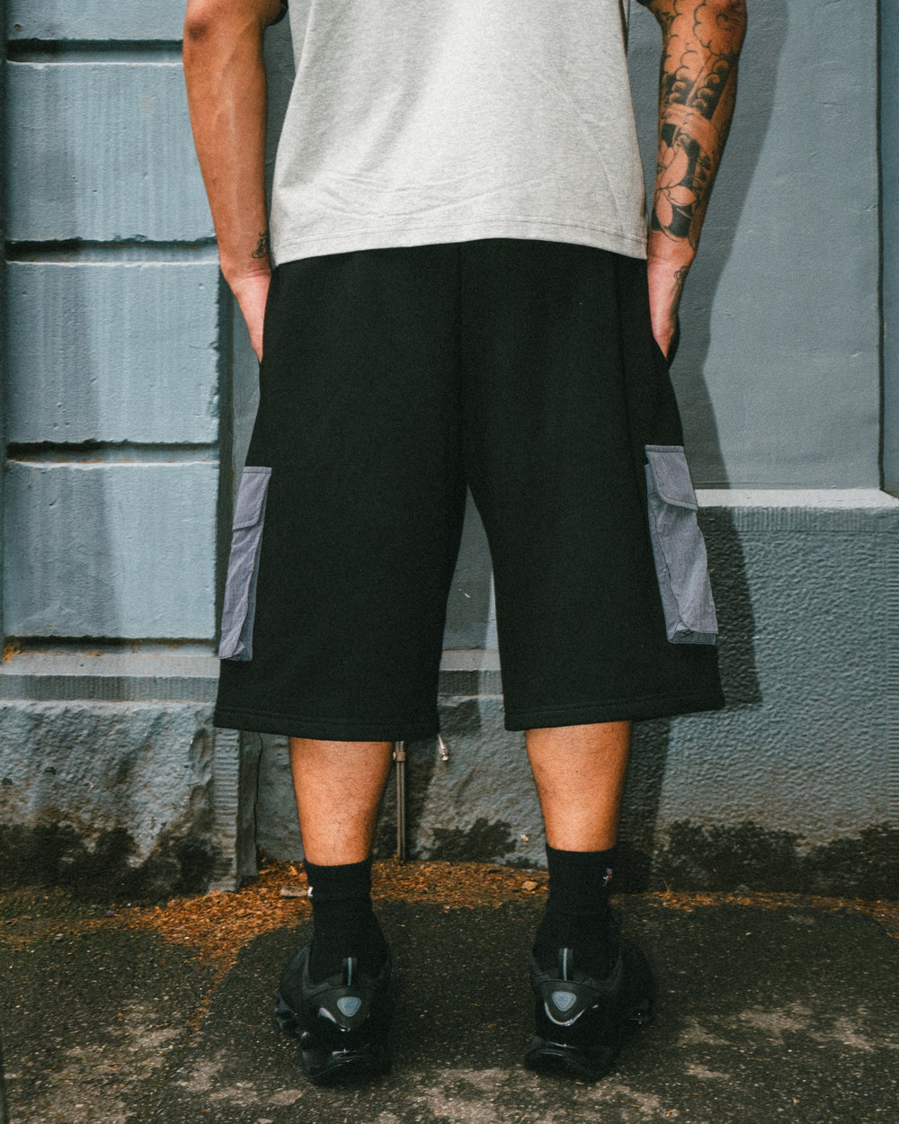 XL Cargo-Tech Shorts - Black