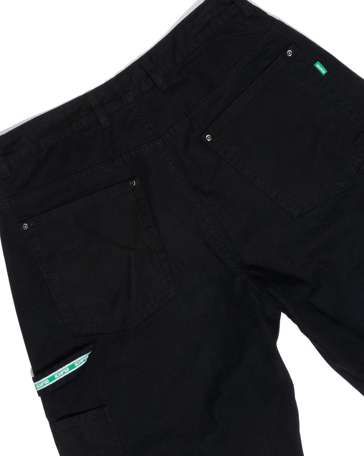 Workshop Canvas Shorts - Faded Black