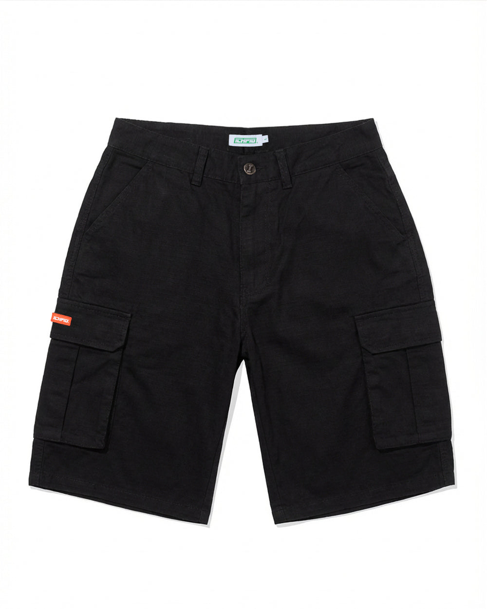 Ripstop Cargo Shorts - Black