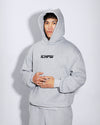 Strike Cordless Hood - Grey Marle / Black