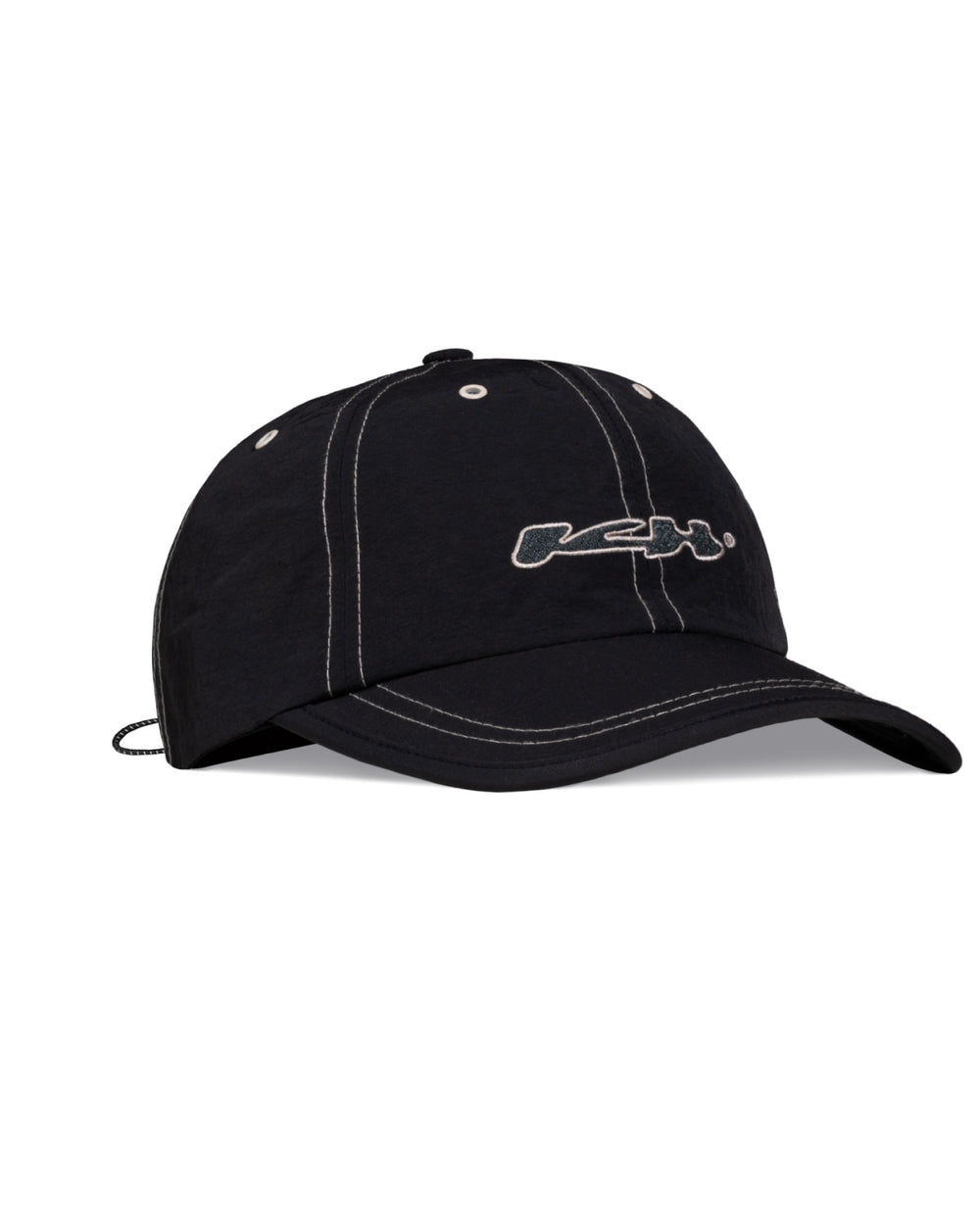 Contour 6 Panel Cap - Black