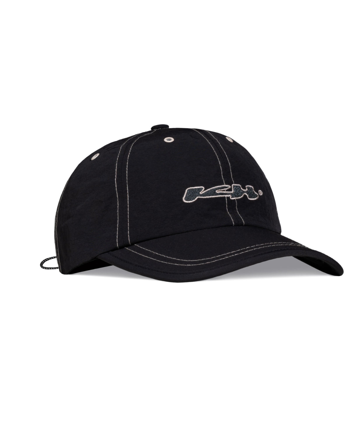 Contour 6 Panel Cap - Black