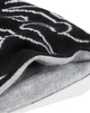 Razor Reversible Skull Beanie - Black / Grey