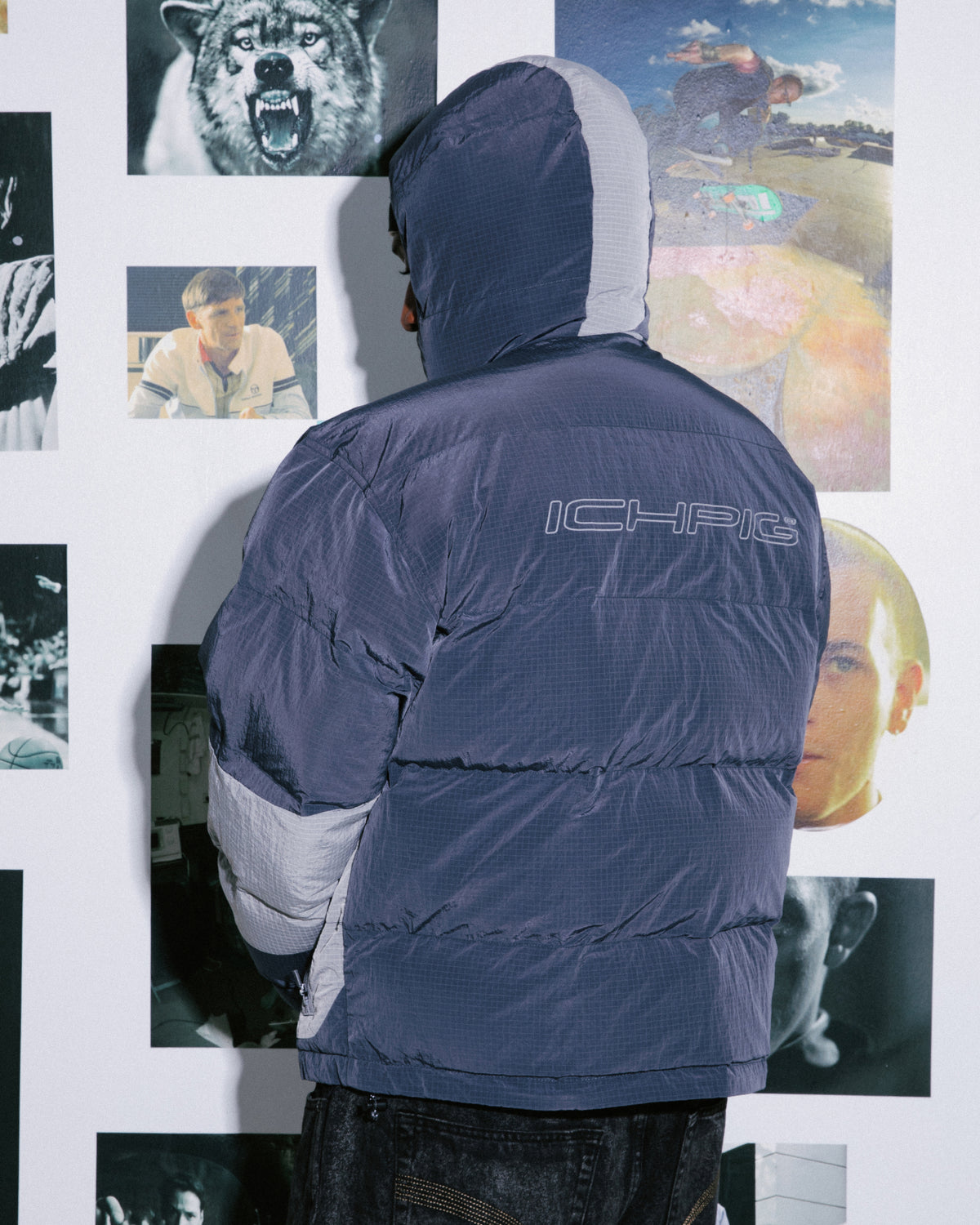Sportsline Puffer Jacket - Midnight Blue