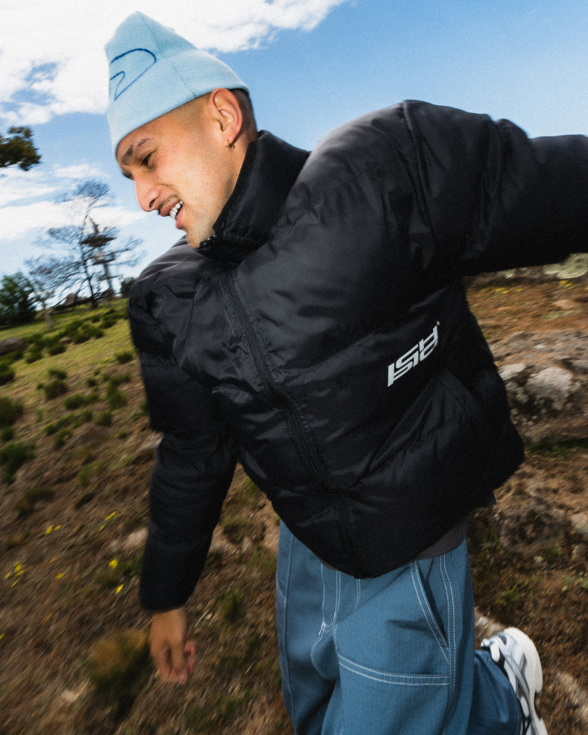 Odyssey Reversible Puffer Jacket - Powder / Black