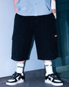 Ripstop Cargo Shorts - Black