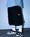 Ripstop Cargo Shorts - Black
