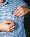 Heritage Plaid Shirt - Sky / Royal