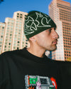 Razor Reversible Skully - Cream / Forest