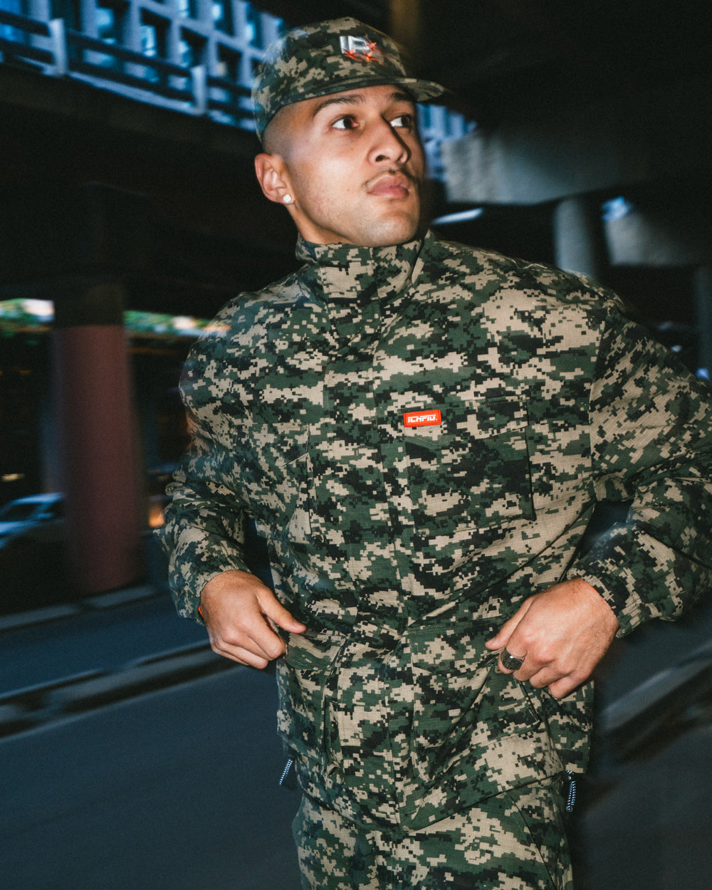 Cargo Field Jacket - Jungle