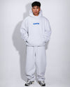 Strike Cordless Hood - White Marle / Royal
