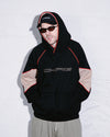 Sportsline Panel Hood - Black / Camel