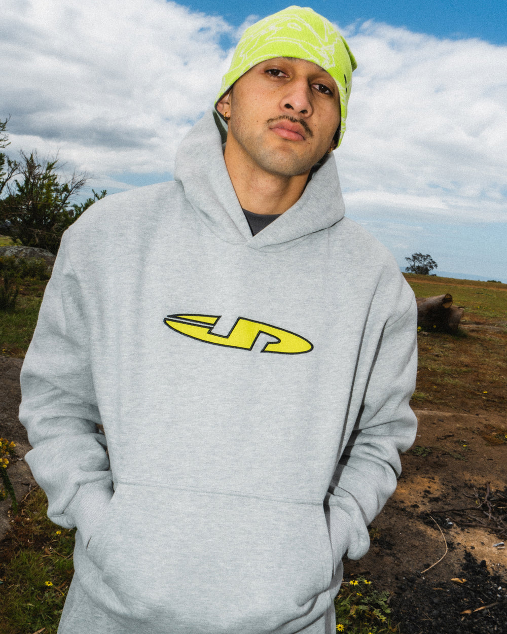 Pulse Cordless Hood - Grey Marle