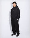 Cinch-Up Track Pants - Black