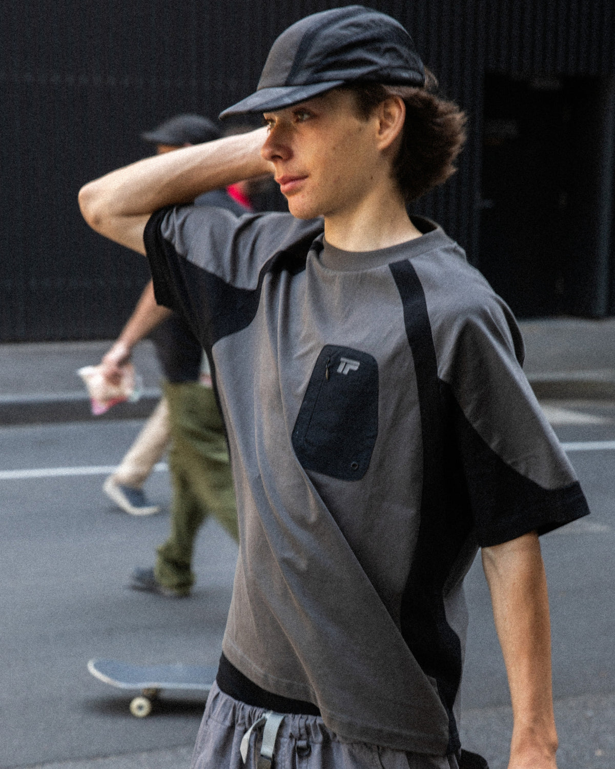 ALT Pocket Raglan Tee - Monarch