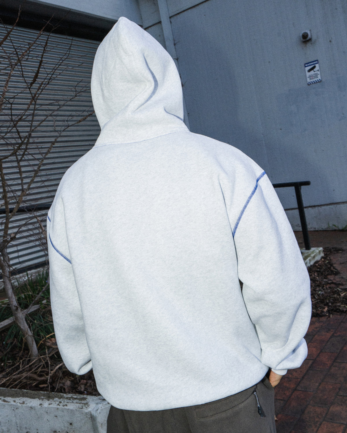 Contour Cordless Hood - White Marle