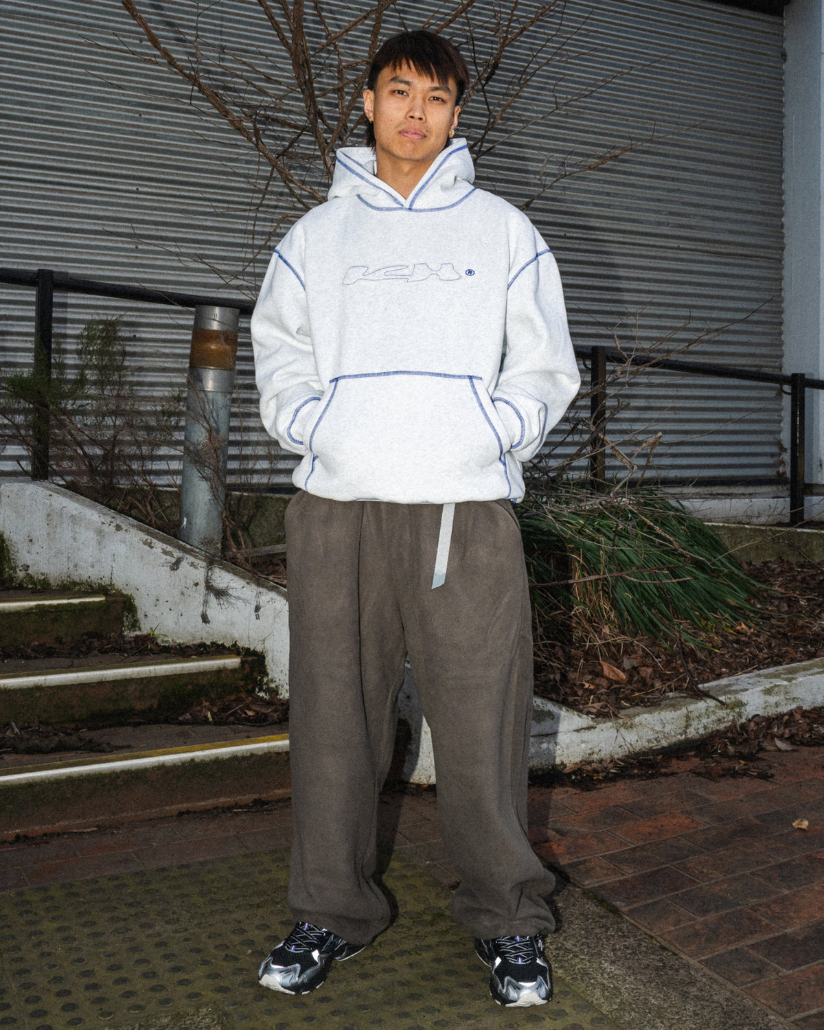 Contour Cordless Hood - White Marle