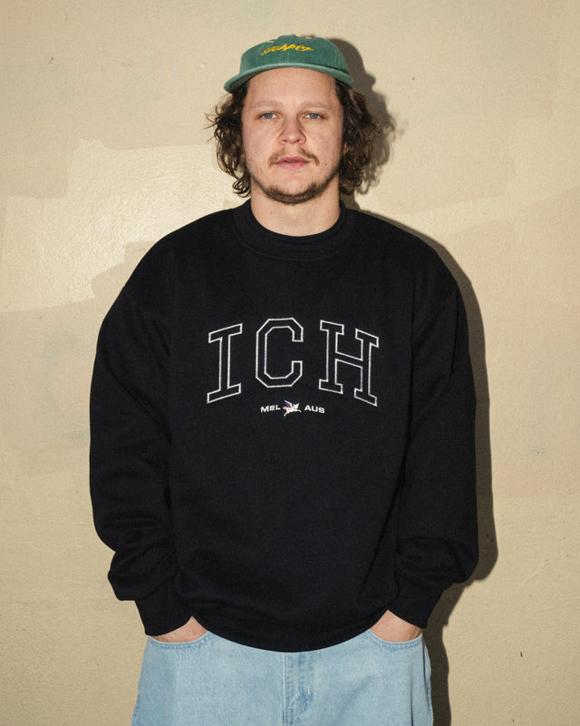 Aus Stadium Crew - Black