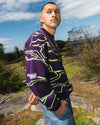 Odyssey Knitted Crew - Plum