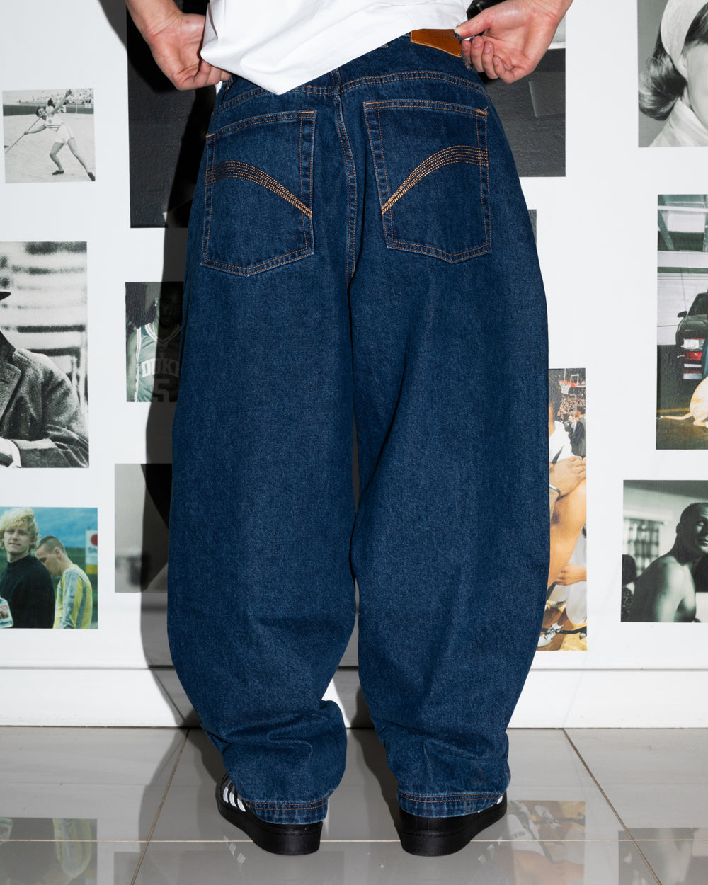 Pigasus Denim Jeans - Washed Indigo