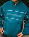 Flashback 1/4 Zip - Dark Teal