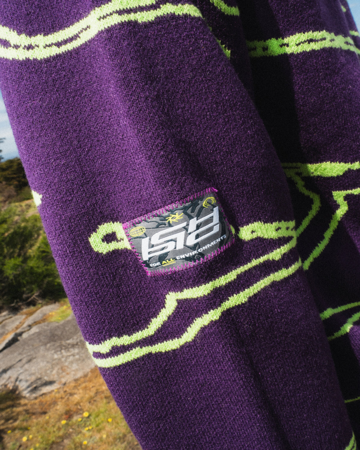 Odyssey Knitted Crew - Plum