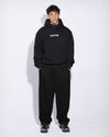 Cinch-Up Track Pants - Black