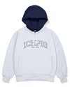 Stadium Hooded Crew - White Marle
