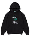 Sketchy Duck Hood - Black