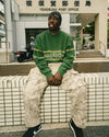 Razor Knitted Crew - Dark Forest