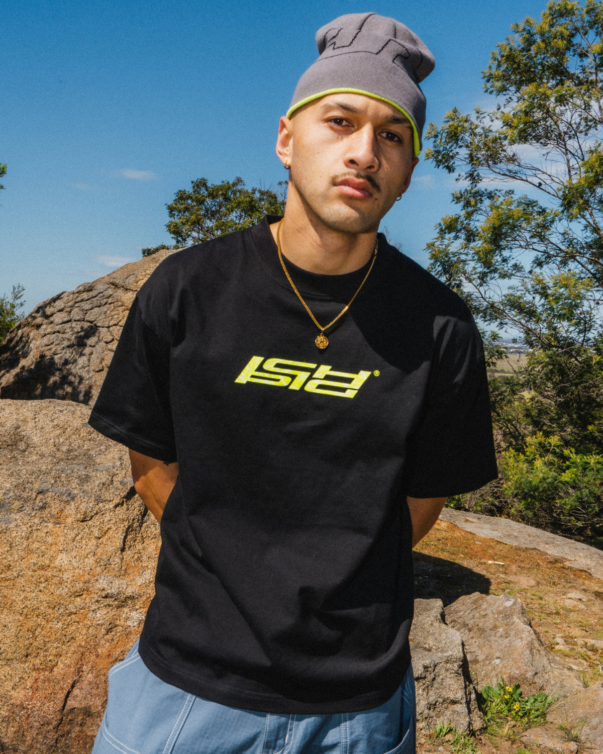 Odyssey Tee - Black / Volt