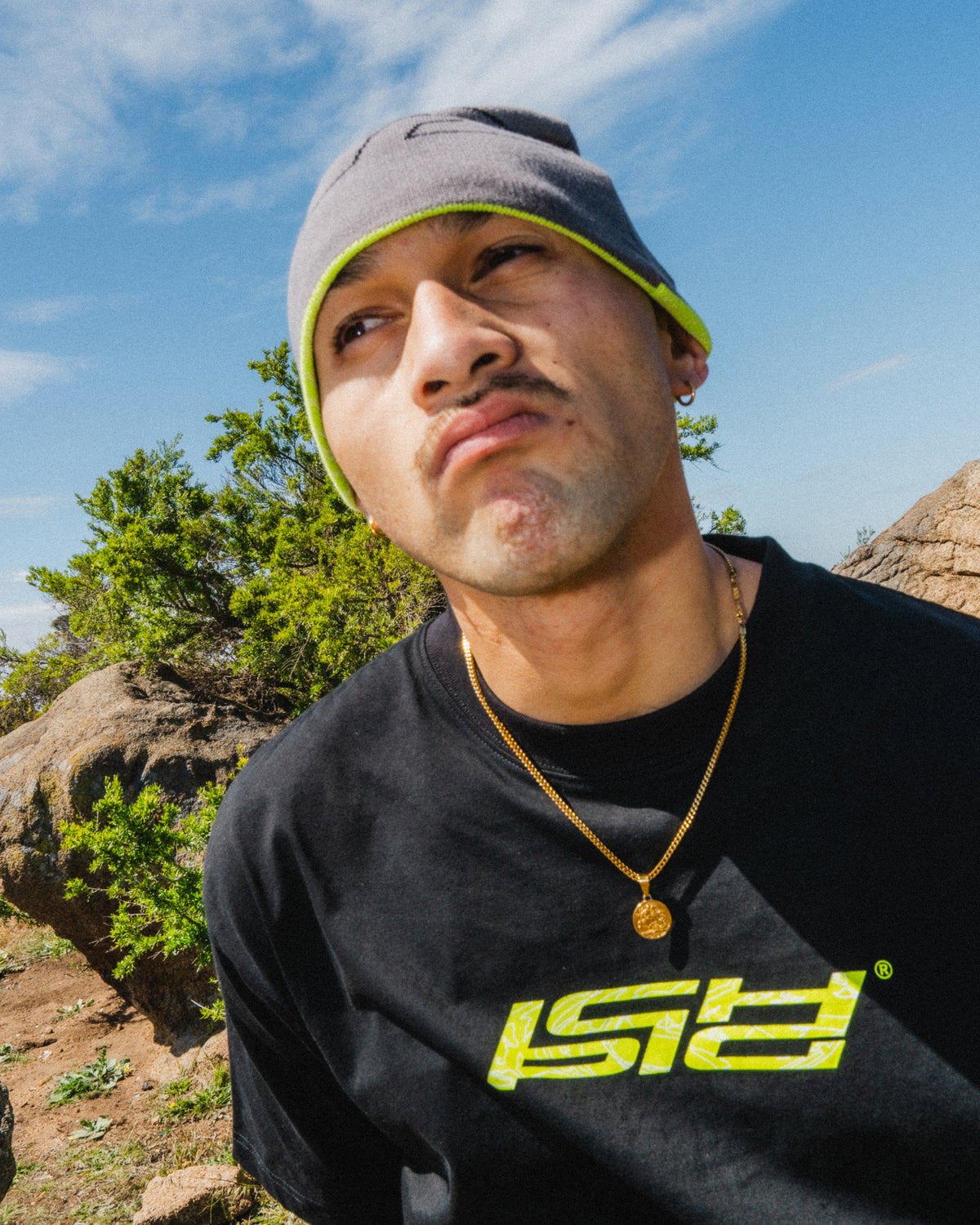 Odyssey Tee - Black / Volt