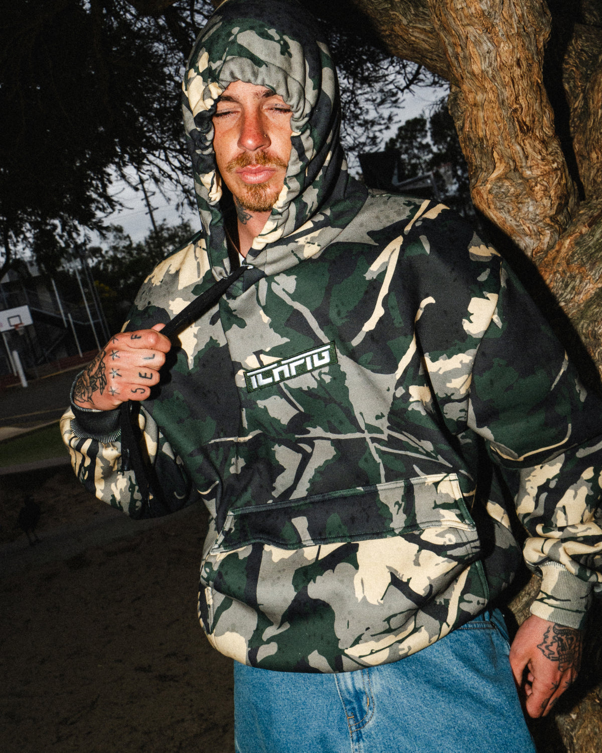 Strike Anorak Hood - Tree
