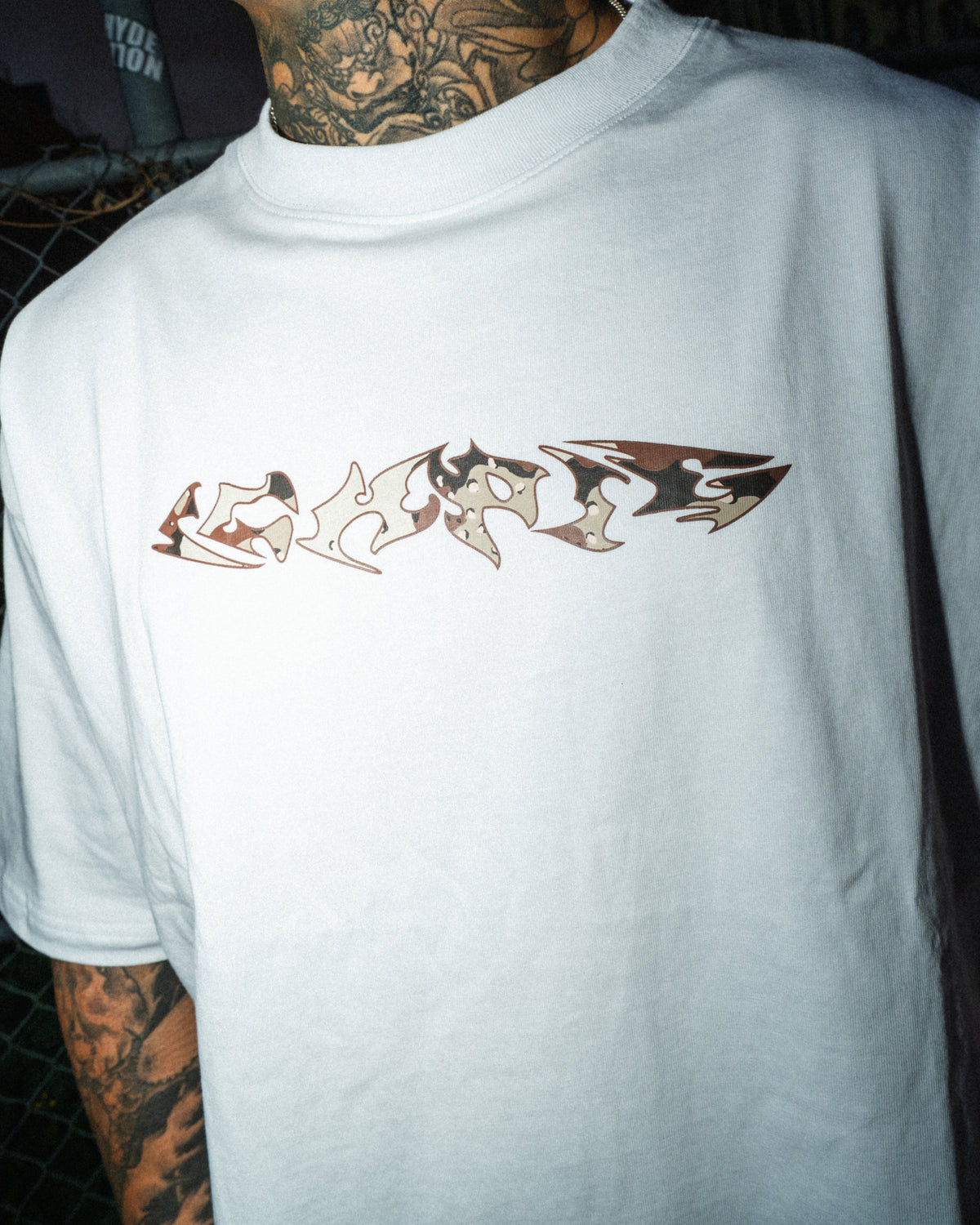 Desert Razor Tee - White