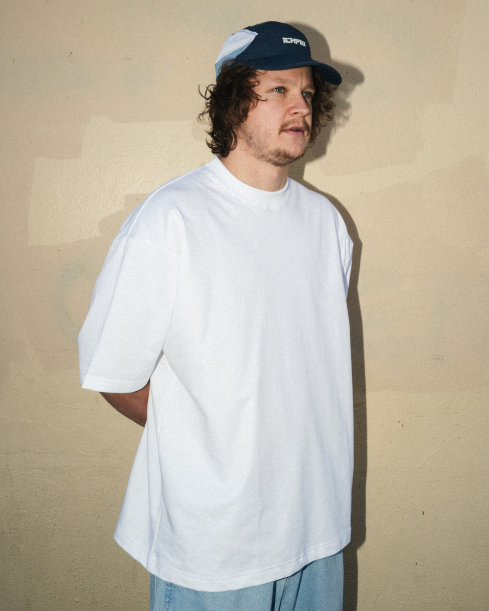 Aus Heavyweight Tee - White